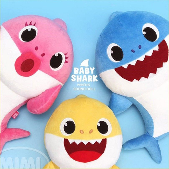 baby shark sound plush